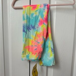 New w Tags Dori Creations Ribbed Tie Dye Leggings Size 6X
